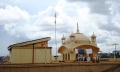 Roof and Nishan Sahib of Sri Guru Singh Sabha, Kampala