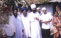 Baba Sukha Singh ji with a local Bangladeshi sangatfamily at Gurdwara Sikh Temple (Chittagong)..jpg