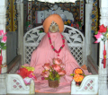 Idol of Bhagat Sain, Installed at Partabpura, Installed and Worshipped by Sainpanthi Sikhs