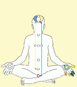Kundalini rising and flowing out of Dasam Dwar (Tenth Door) as Cool Breeze. The Tenth Gate is the home of the Supreme Divine Guru and it is possible to meet this Shakti!.gif