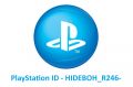PlayStation ID - HIDEBOH R246-