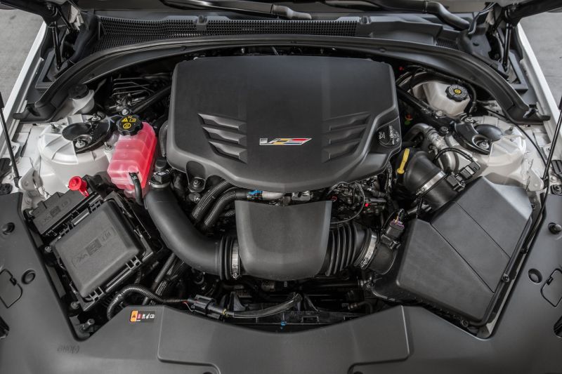 File:Cadillac ATS-V Coupe (2017) Engine.jpg