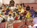 Every day campers in the morning recited 5 Banian da Paath. A sevadaar would read one line and the children would repeat the same line. Its amazing how children at such a young age who aren't even Amritdhari would sit down for such a long time and recite Baani in the morning.