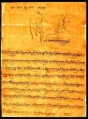 Hukamnama of Guru Gobind Singh Ji dated 21st October 1706 for Bhai Dharam Singh and Bhai Roopa as Guru Sahib Ji was preparing to leave Sabo Ki Talwandi for the Deccan.</