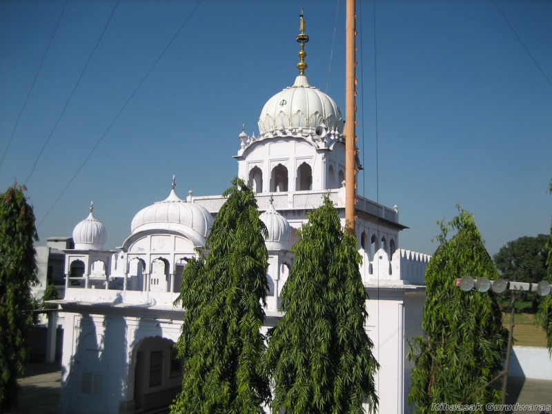 File:Gurdwara Mata Ajeet kaur Ji, in village Agampura, adjacent, to Anandpur Sahib, where Mata Ajeet Kaur Ji, was cremated, by the Tenth Sikh Guru.jpg
