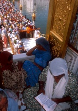 View from top floor of Harimandir Sahib