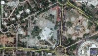 Aerial view of Gurdwara Rakab ganj Google maps link to aerial view