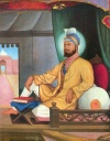 Guru Har Rai ji. Painting by Amolak Singh.