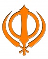 Khanda - orange