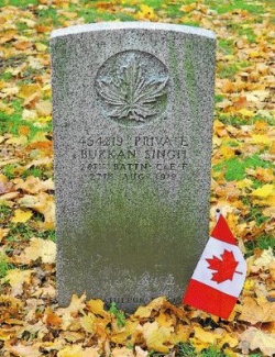 Buckam Singh, Once Forgotten Sikh Canadian war hero - SikhiWiki, free ...