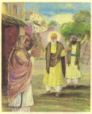 Mata Sulakhni, Guru Nanak and Bhai Lehna.jpg