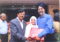 HONORED BY THE DIRECOR OF HELPAGE INDIA