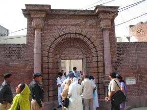 Entrance to the Gurdwara